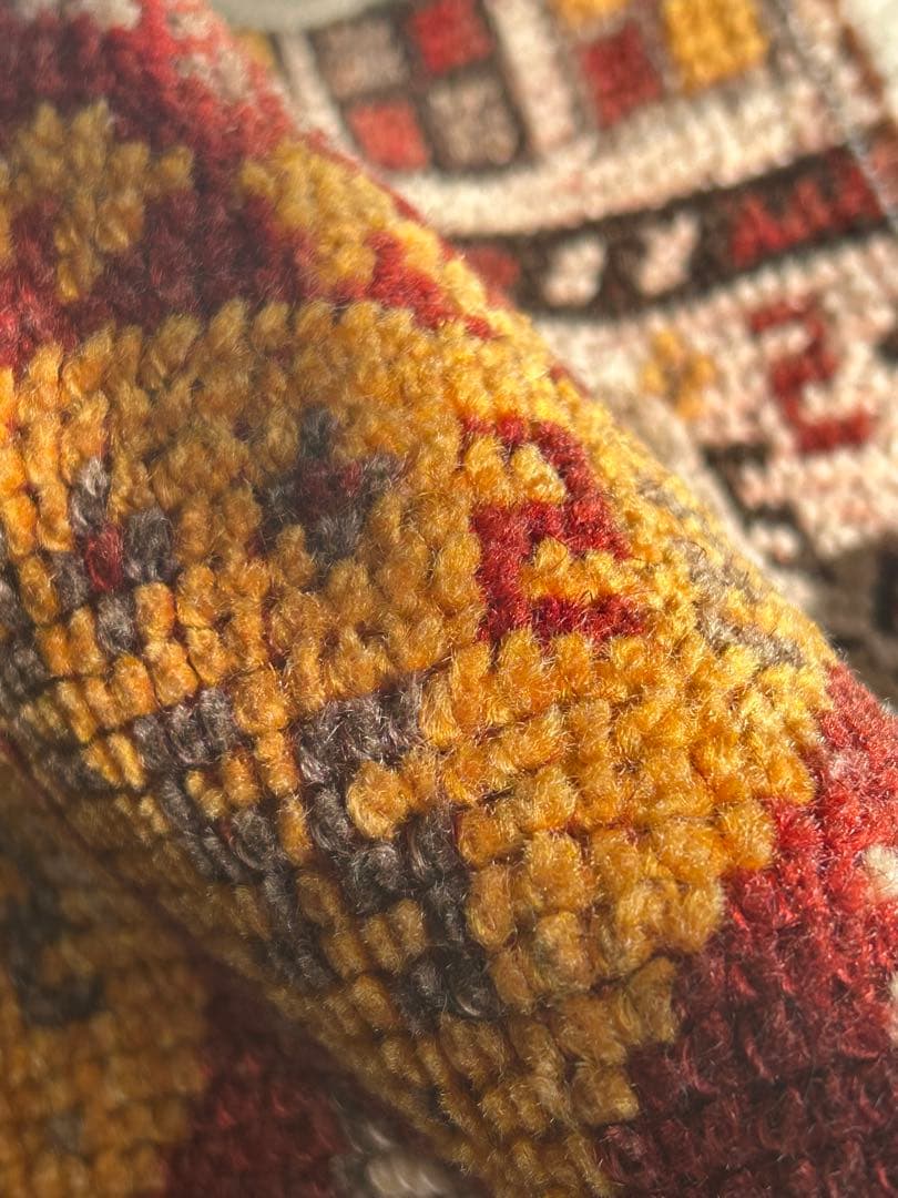 Earth color トルコ　ヴィンテージ　ラグ　トルコラグ　ウール