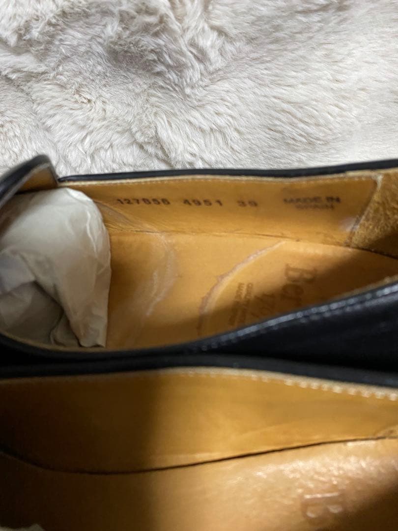 タイムセールBerwick ブラック タッセルローファー39