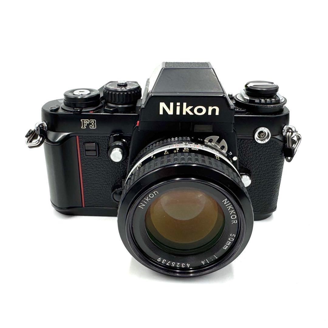 ❁完動品❁Nikon F3 単焦点レンズ付き 50mm フィルムカメラ