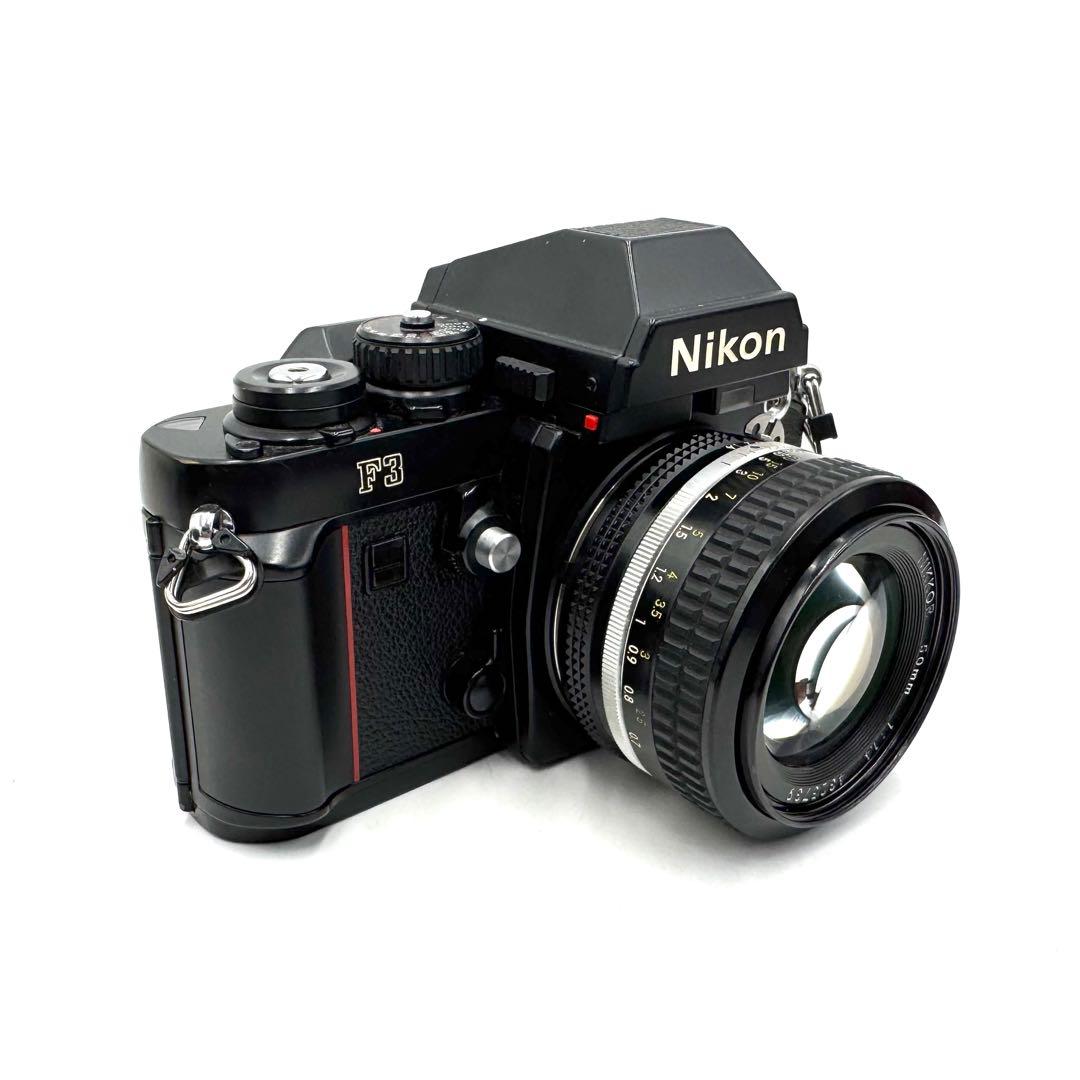❁完動品❁Nikon F3 単焦点レンズ付き 50mm フィルムカメラ