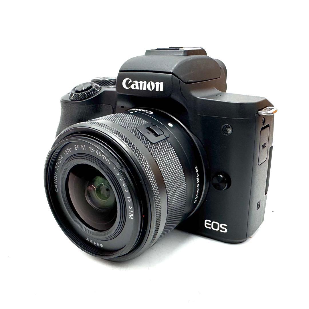 美品！高性能コンパクトミラーレス❁スマホ転送OK❁キャノン Kiss M