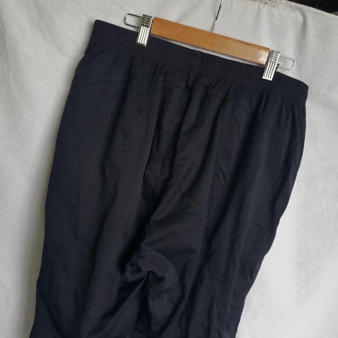 YONEX ナイロンパンツ 黒 ブラック ライン バトミントン 柄