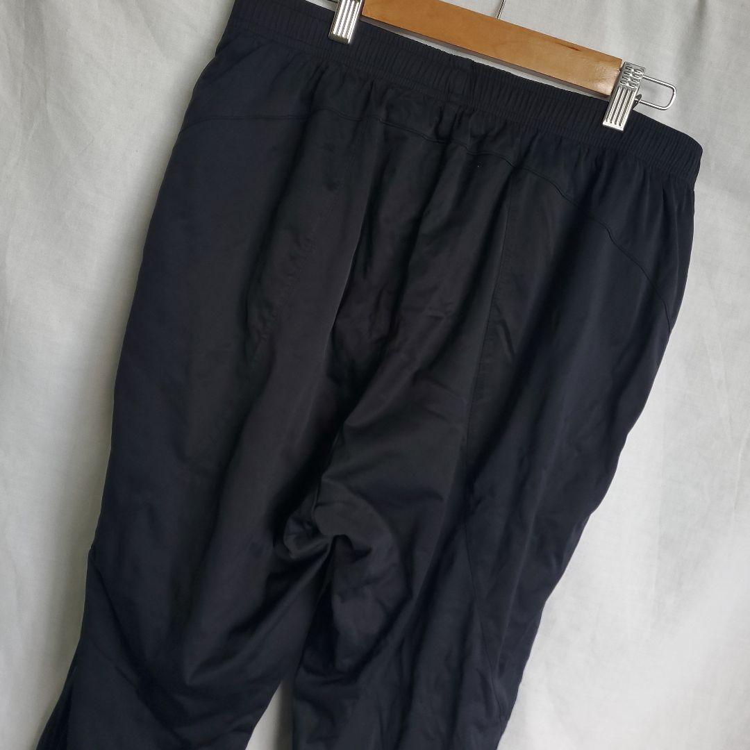 YONEX ナイロンパンツ 黒 ブラック ライン バトミントン 柄