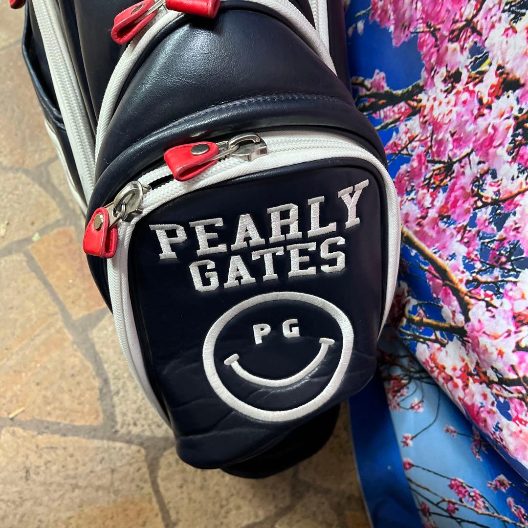 寶BT-1063 PEARLY GATES ネイビー スタンドキャディバッグ
