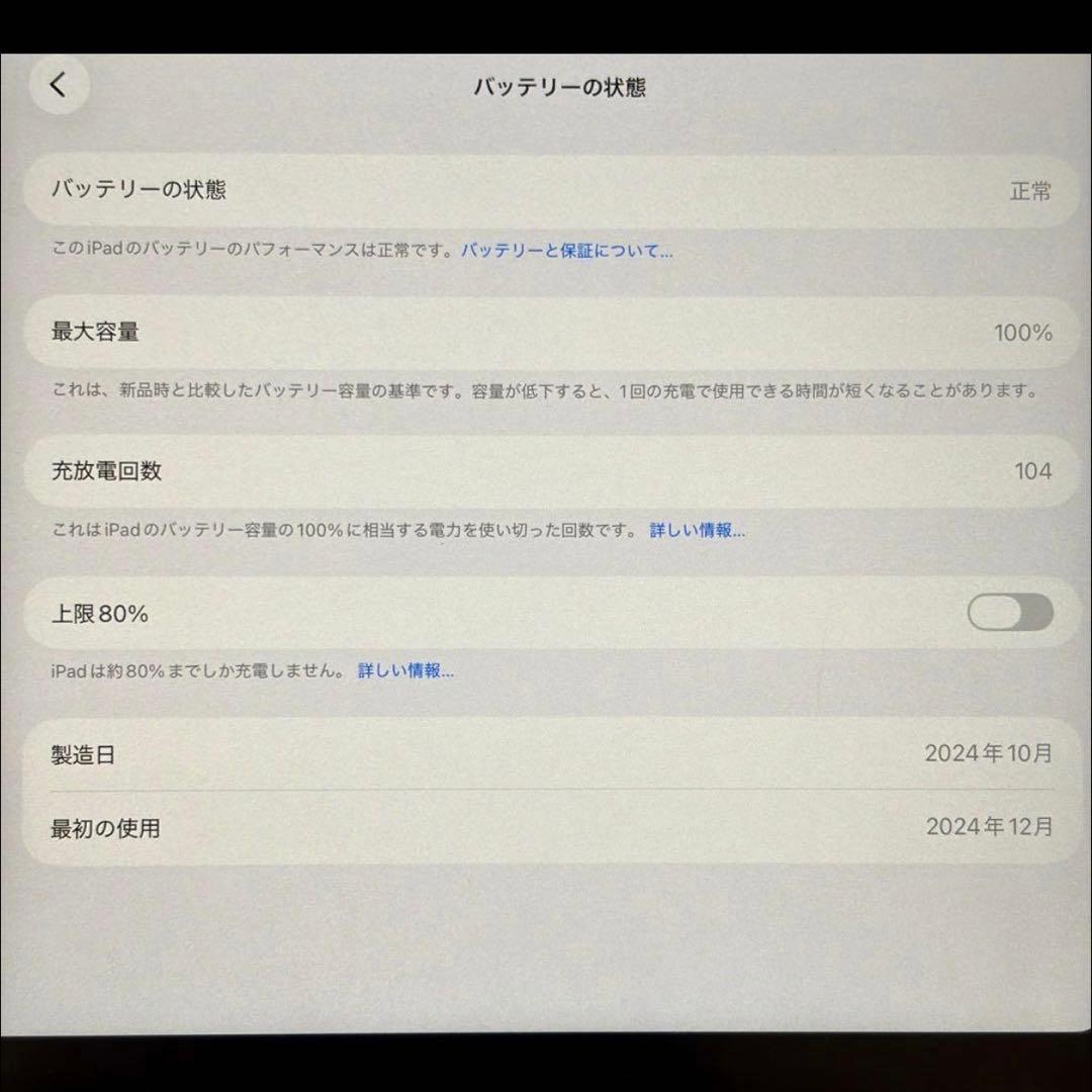 iPad mini 第7世代 256GB スペースグレイ