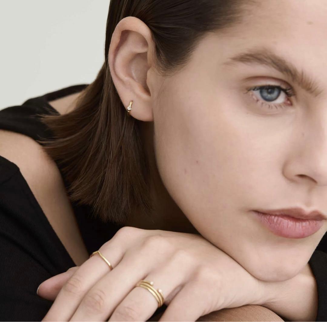 MEJURI シングルフープ　14K