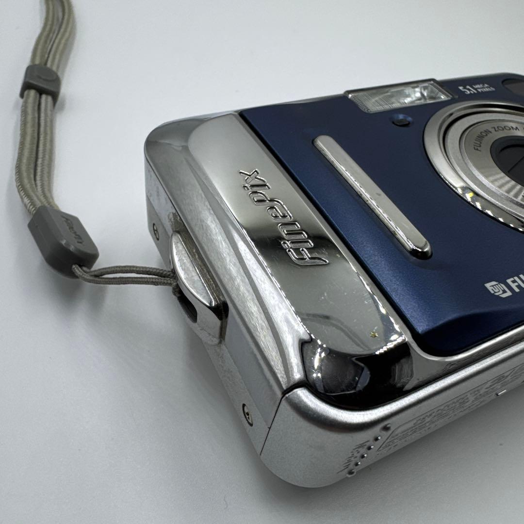 【希少】FUJIFILM FINEPIX A500 ブルー 乾電池 付属品多数