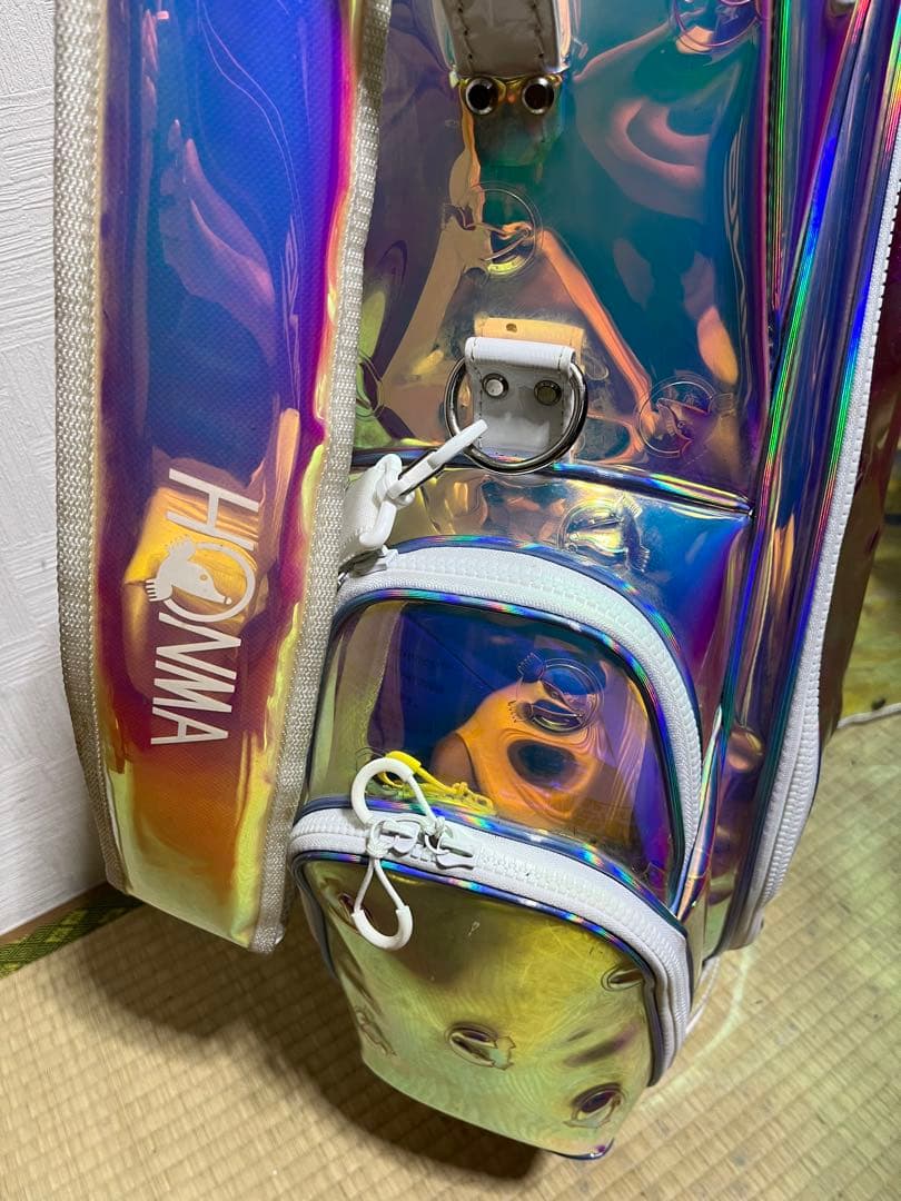 稀少品！HONMA ホンマ　スケルトン クリアキャディバッグ CB12060