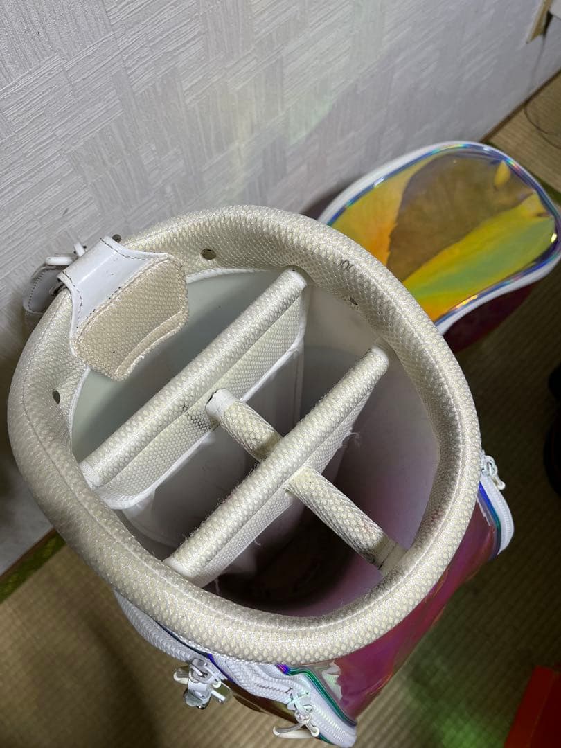 稀少品！HONMA ホンマ　スケルトン クリアキャディバッグ CB12060