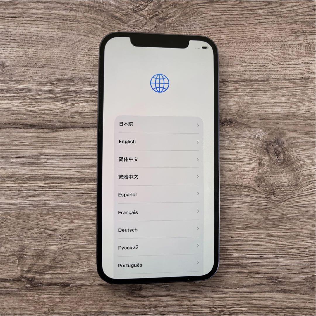 iPhone12 128GB パープル シムフリー