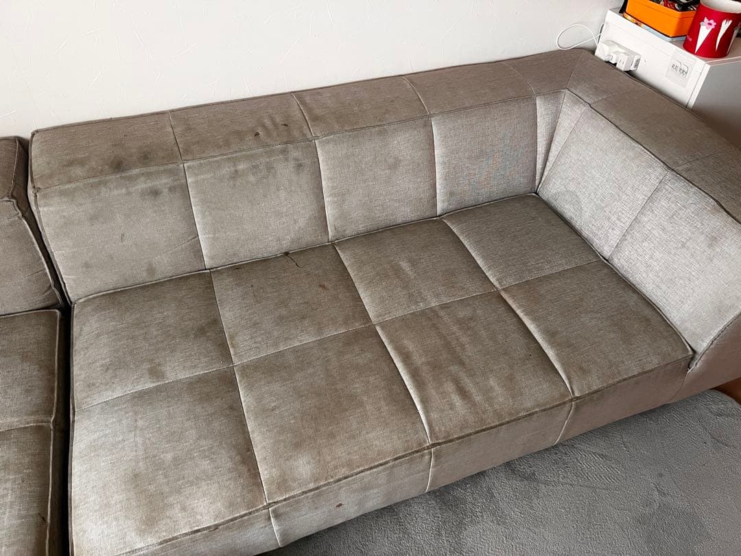 bo concept ボーコンセプト グレー コーナーソファ モダンデザイン②