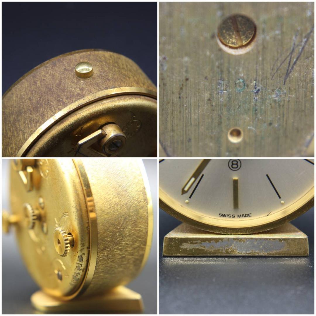 Jaeger-LeCoultre アラームクロック ヴィンテージ 置時計 手巻き