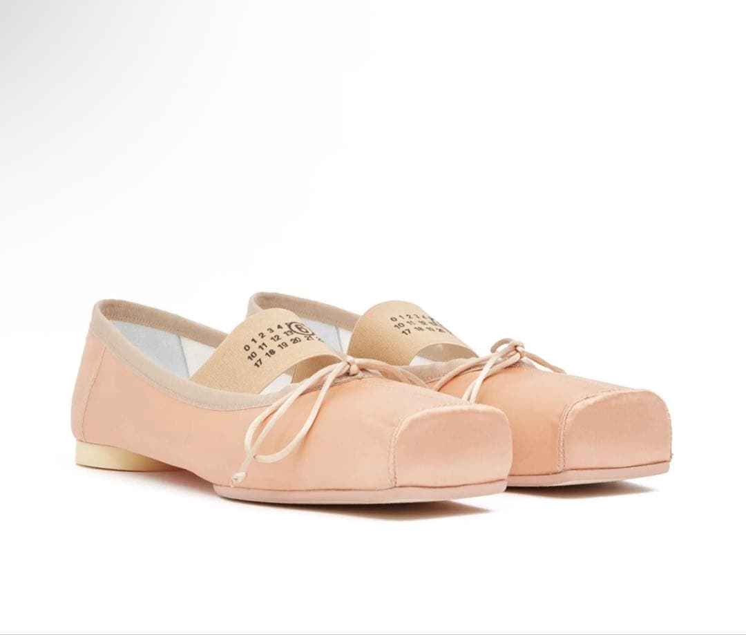 MM6 Maison Margiela バレエシューズ ピンク