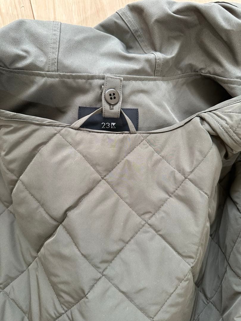 撥水加工　ミリタリーダウンコート