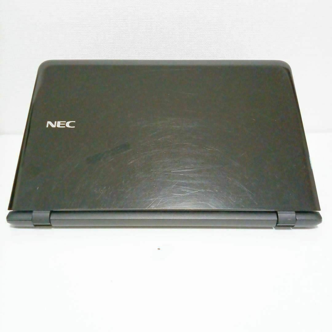 NEC 黒 ノートＰＣ Windows11 i5 8GB SSD カメラ DVD