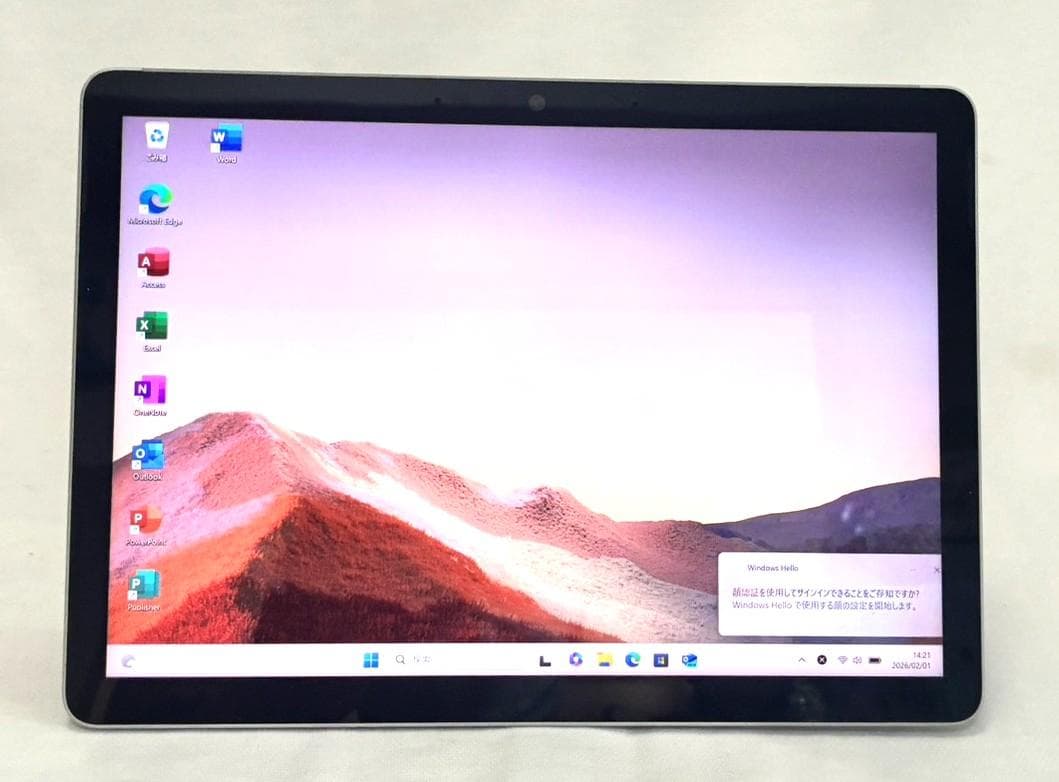 美品 マイクロソフト Surface Go2 タッチパネル 544g USB-C