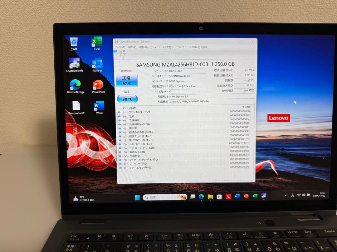 累積199 Lenovo L13 Yoga Gen4 16GB LTE タッチ