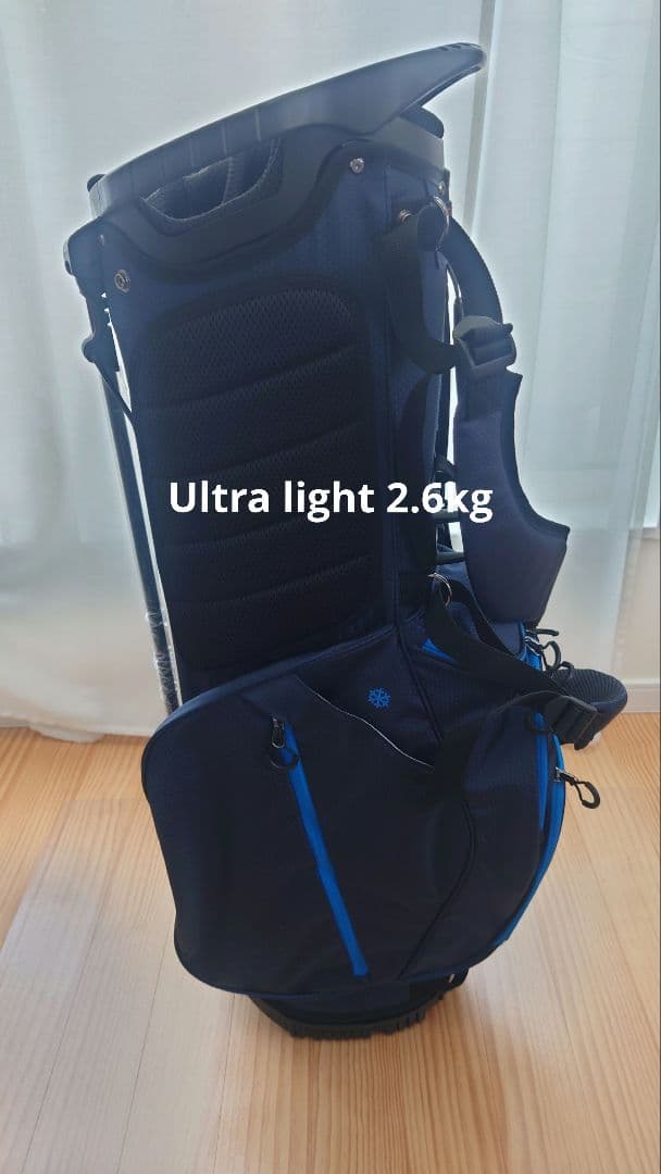 BOYEASKULLEAウルトラライトネイビーキャディバッグ新品未使用品