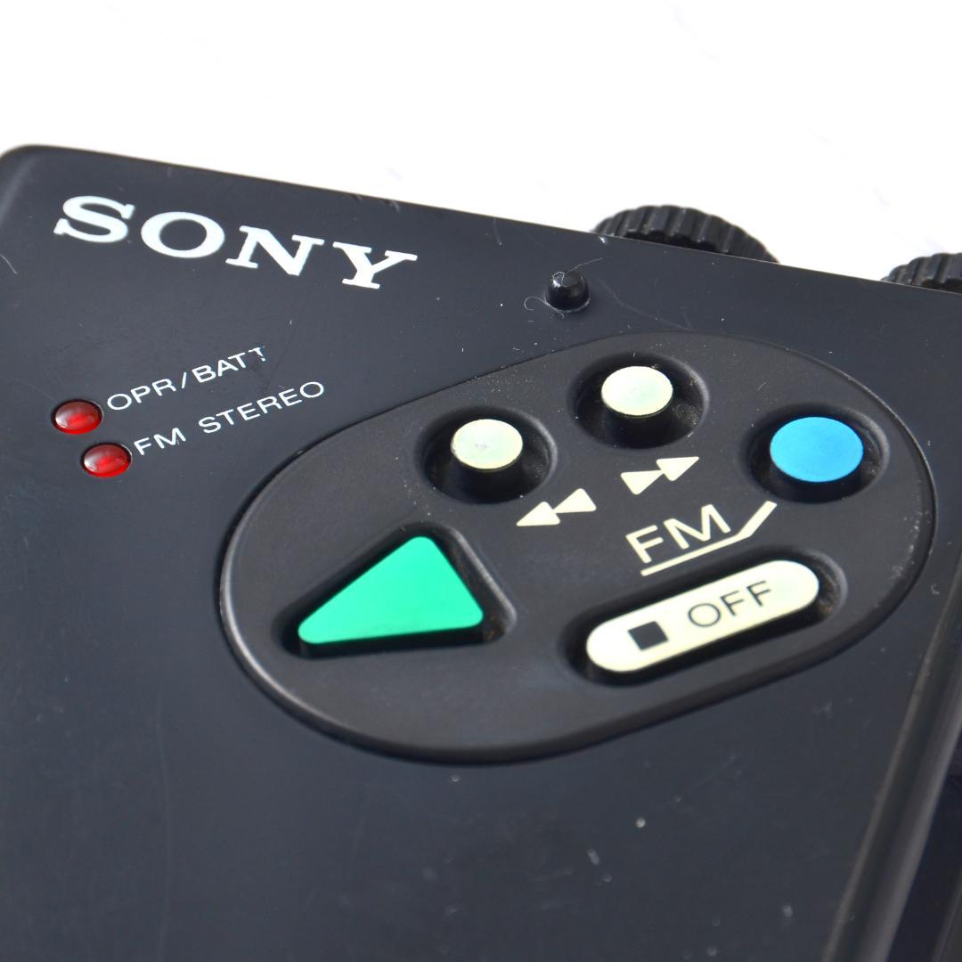 SONY WALKMAN WM-F5 スポーツウォークマン ブラック 整備済