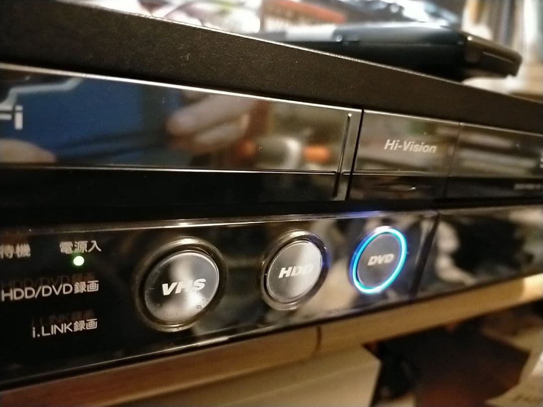 シャープレコーダーACV52美観2・リモコン+HDMI付