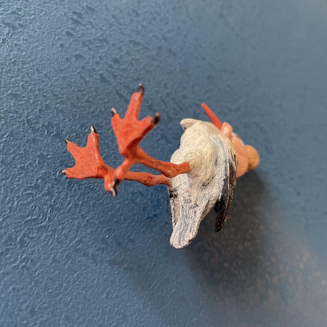 コウノトリ　ヴィエナブロンズ　vienna bronzes