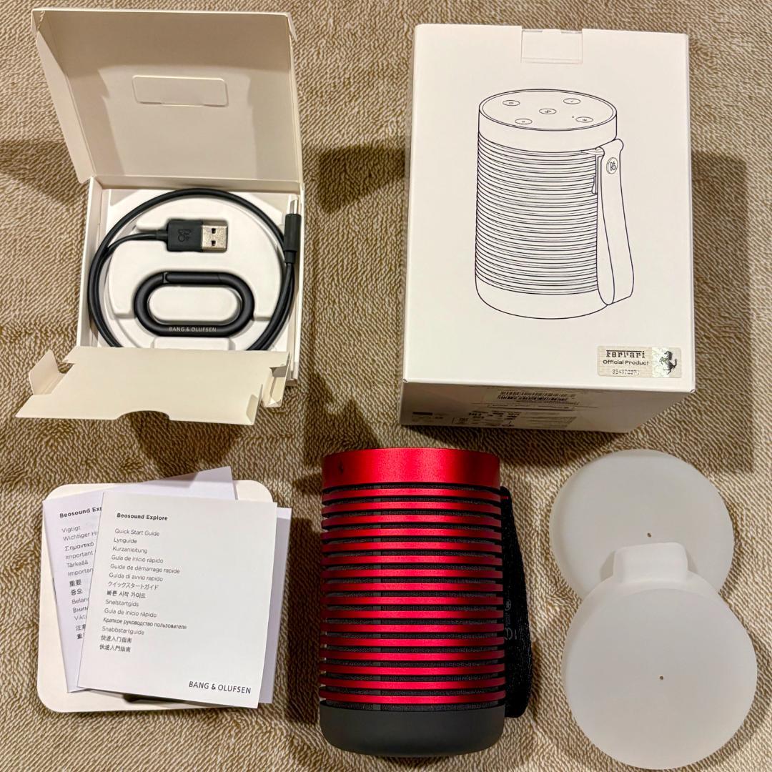 B&O「Beosound Explore」フェラーリエディション