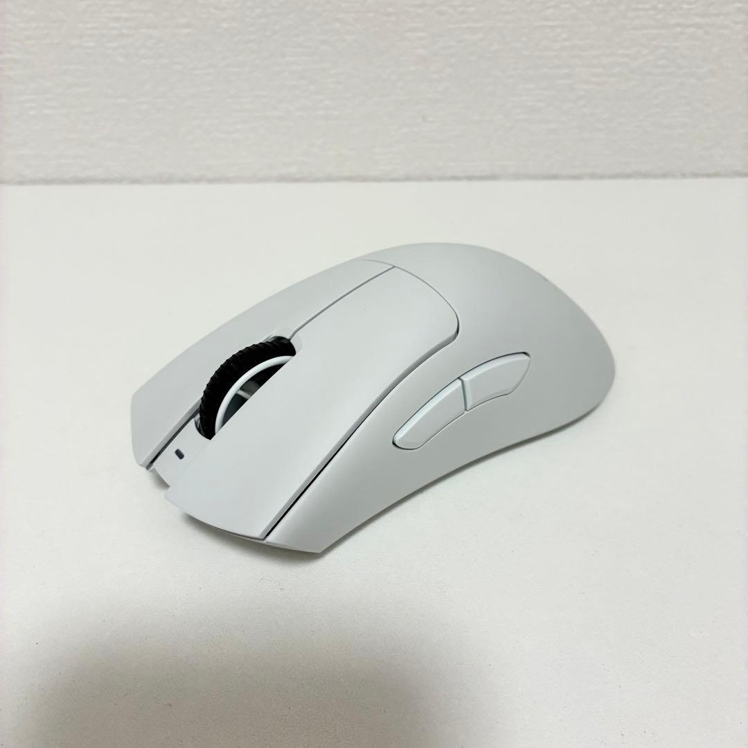 【極美品】Razer DeathAdder V3 pro (White)