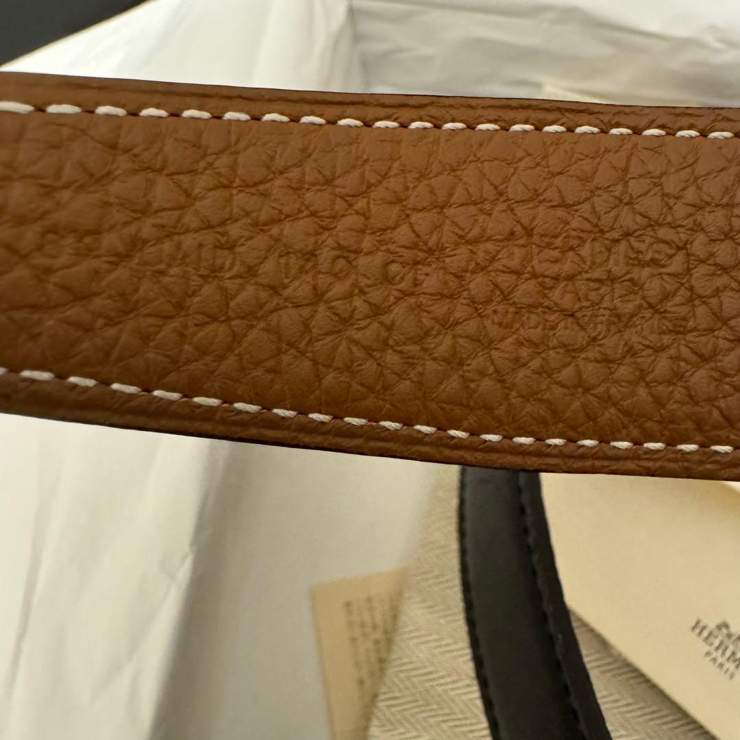 HERMES ベルト 70cm32mm コンスタンス　リバーシブル　H型バックル