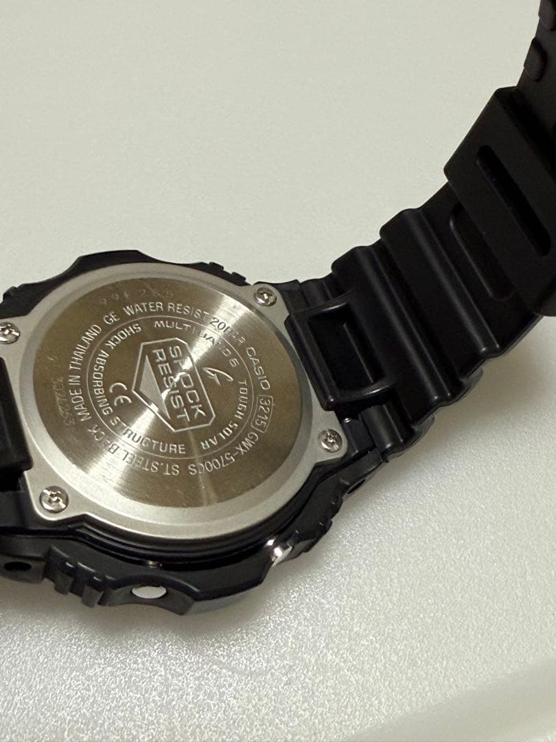 CASIO G-SHOCK GWX-5700CS 電波ソーラー　中古品