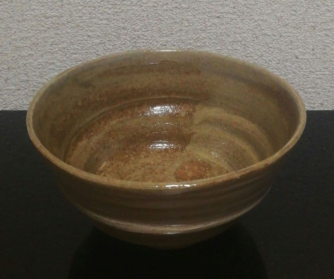 長岡空権作　楽山焼　茶碗　共箱　茶道具