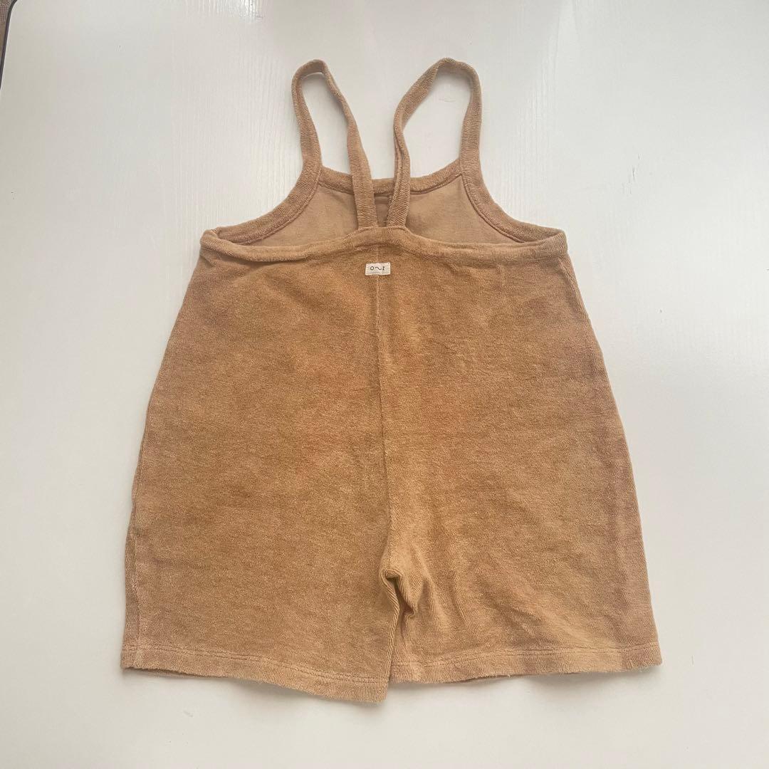 organic zoo ロンパース ダンガリー ハット セット