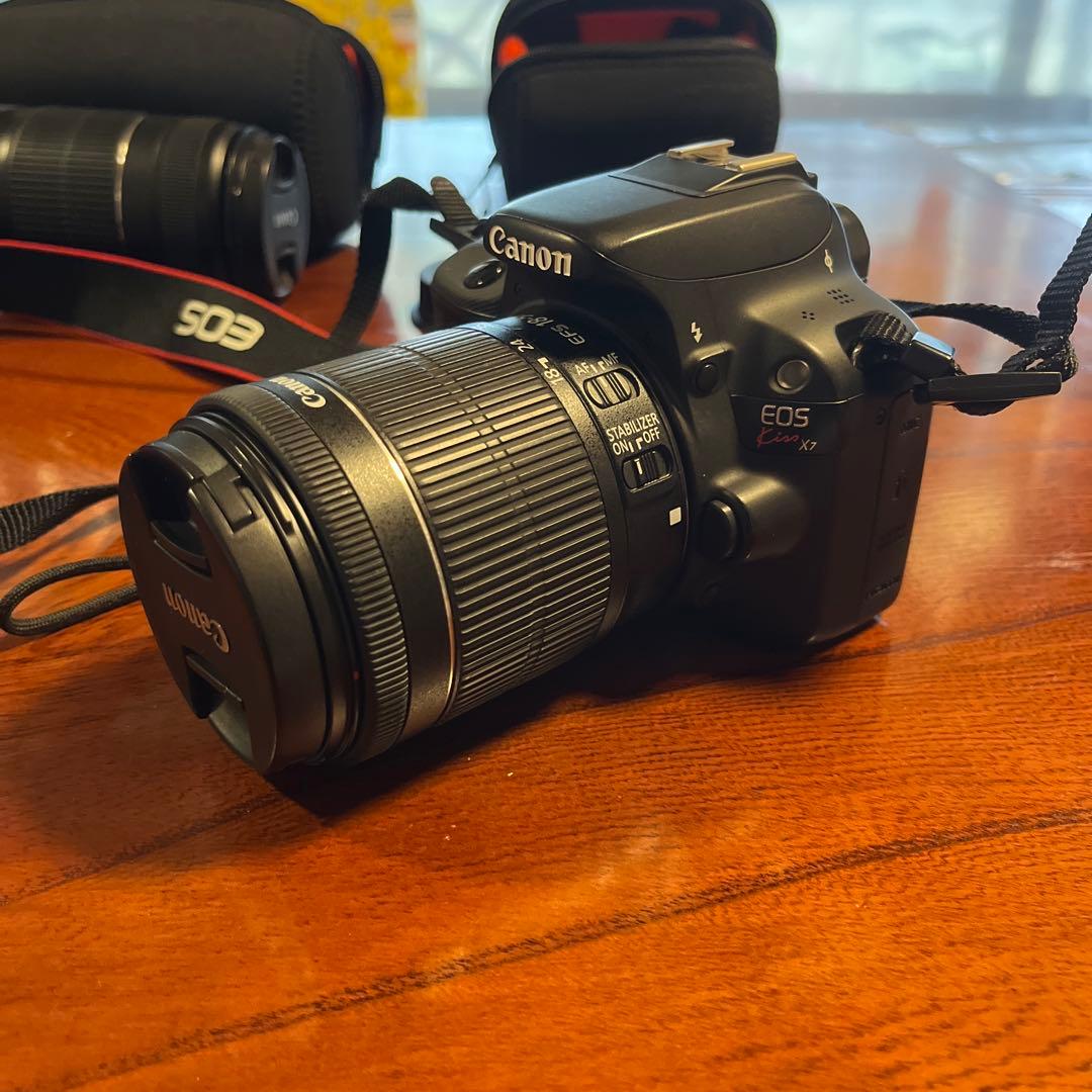 Canon EOS kiss X7　と　フラッシュエアSD