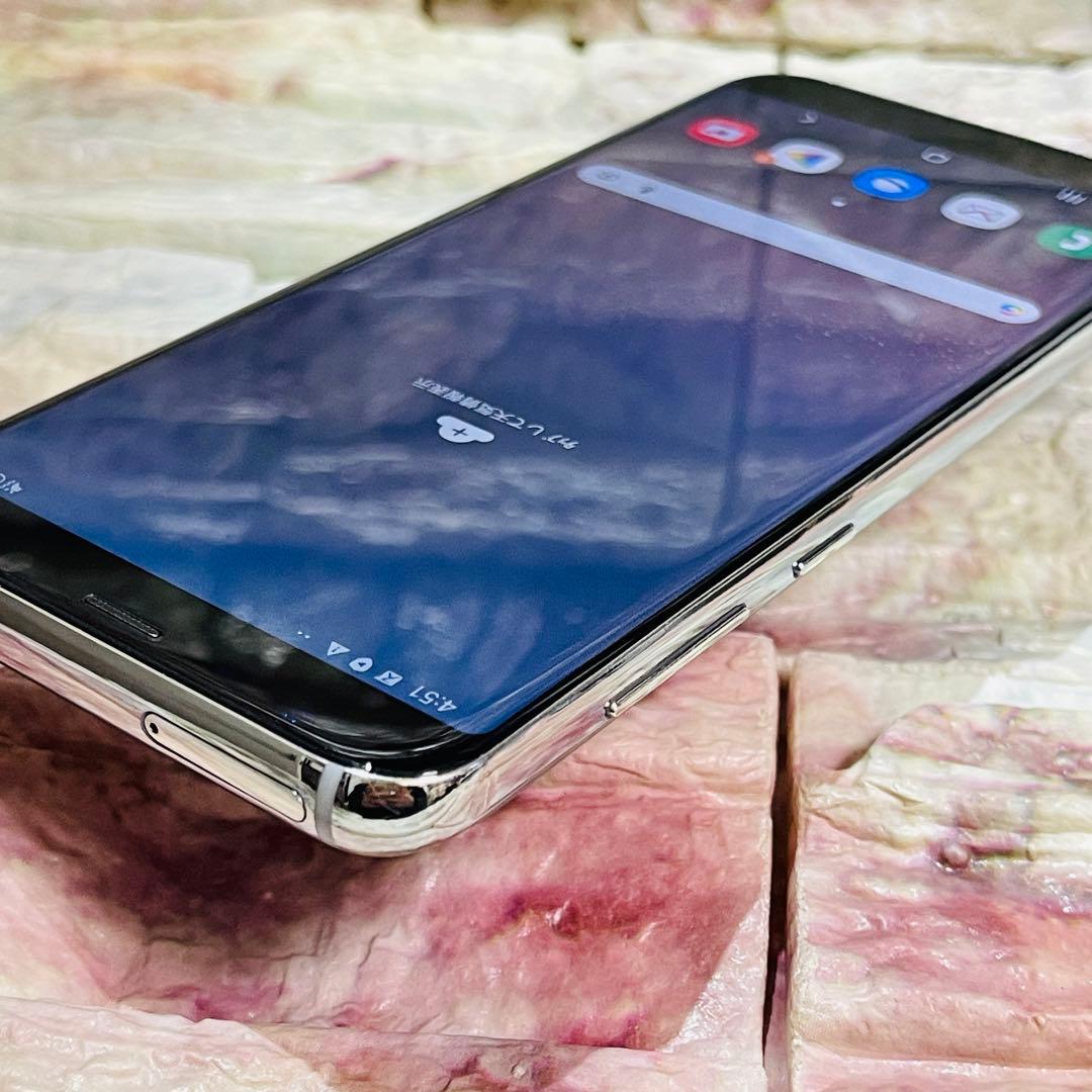 SIMフリー Galaxy S8+ 64GB 045 アークティックシルバー