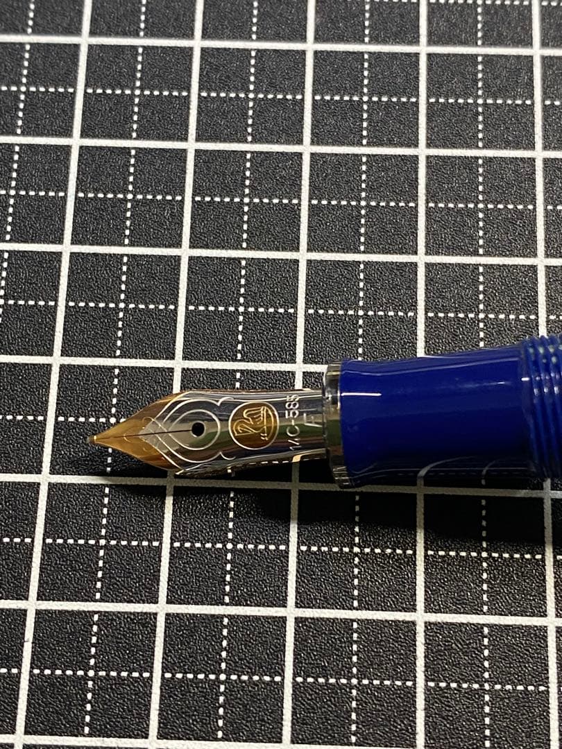 Pelikan SOUVERAN M405 DARK-BLUE 万年筆　字幅F