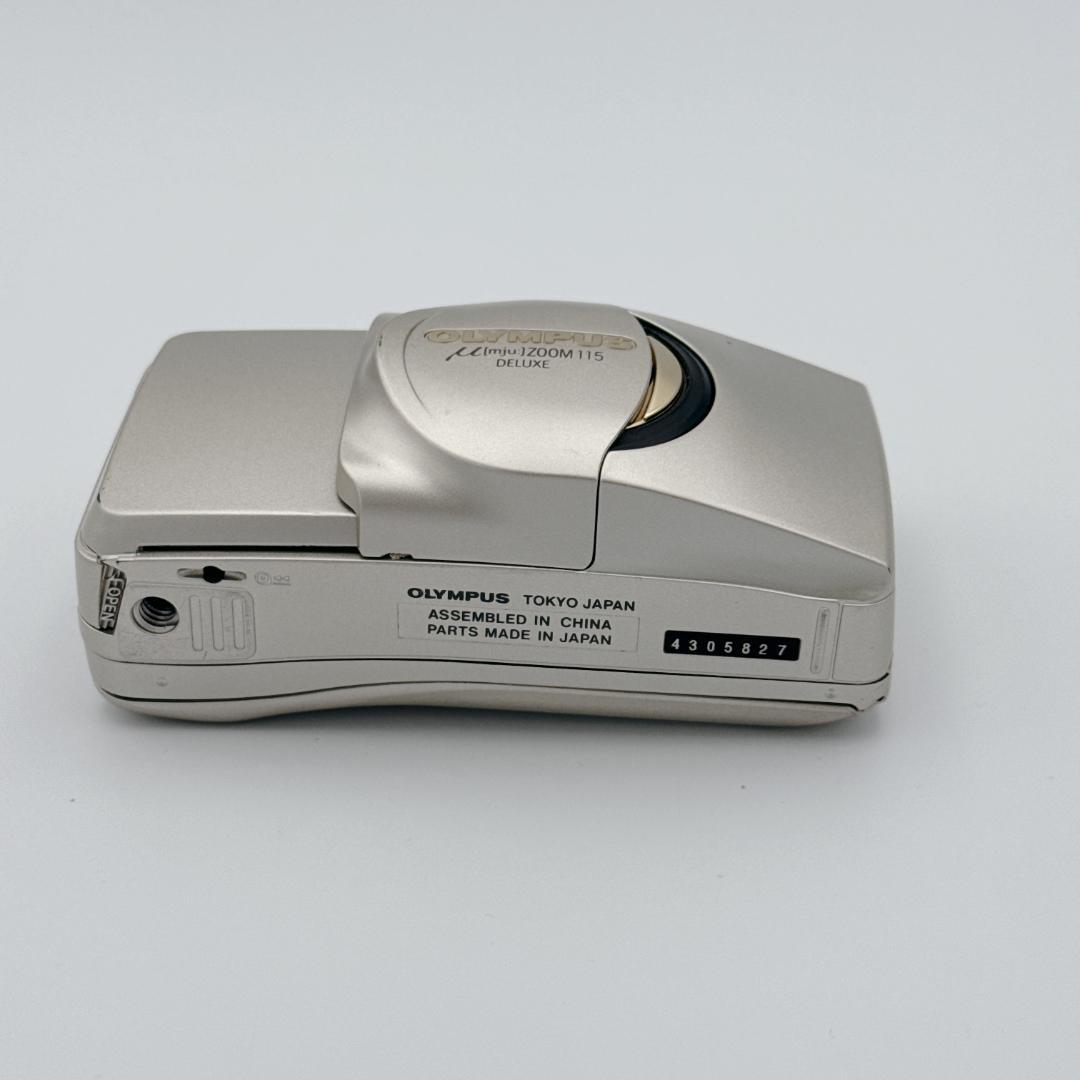 【概ね美品】OLYMPUS μ[mju:] ZOOM 115 DELUXE