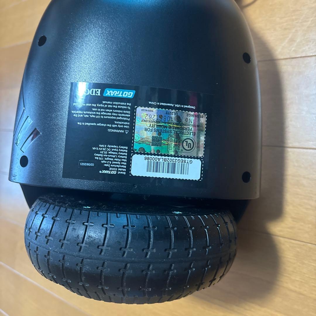 GO TRAX 電動スケボー 充電器付き　バランススクーター　説明書あり
