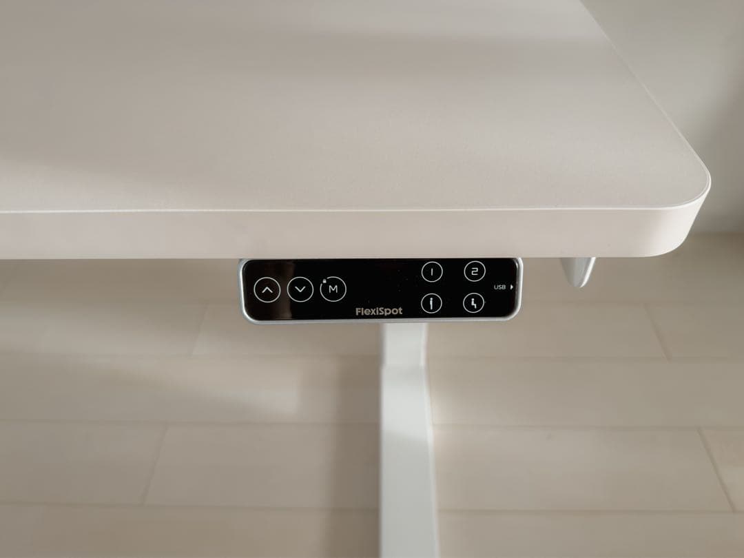 【美品】FlexiSpot E7 Pro 天板：グレー、120×60cm