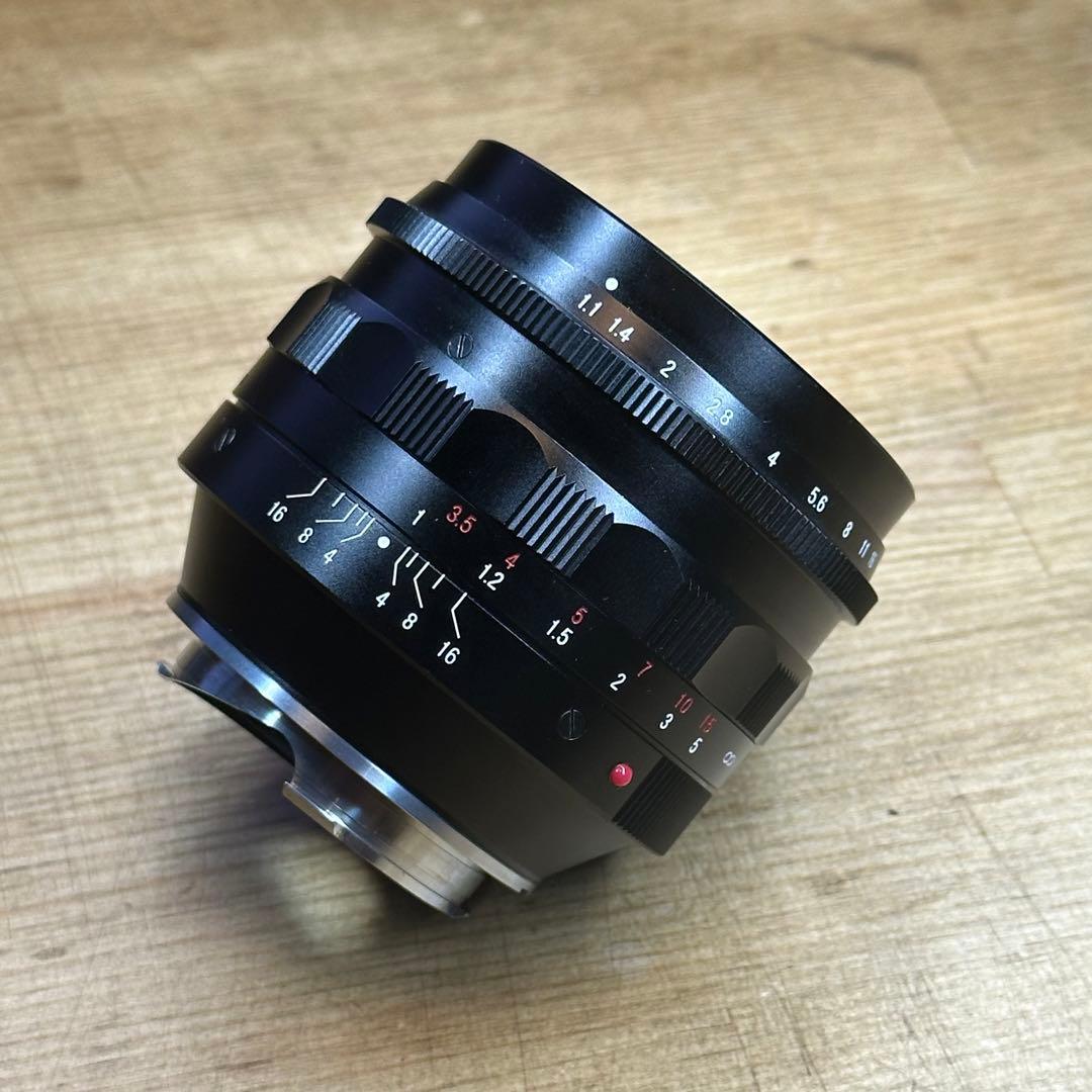 Voigtländer Nokton 50mm F1.1 VM ライカMマウント