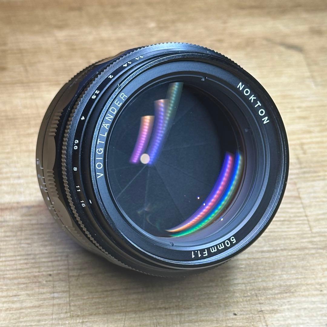 Voigtländer Nokton 50mm F1.1 VM ライカMマウント