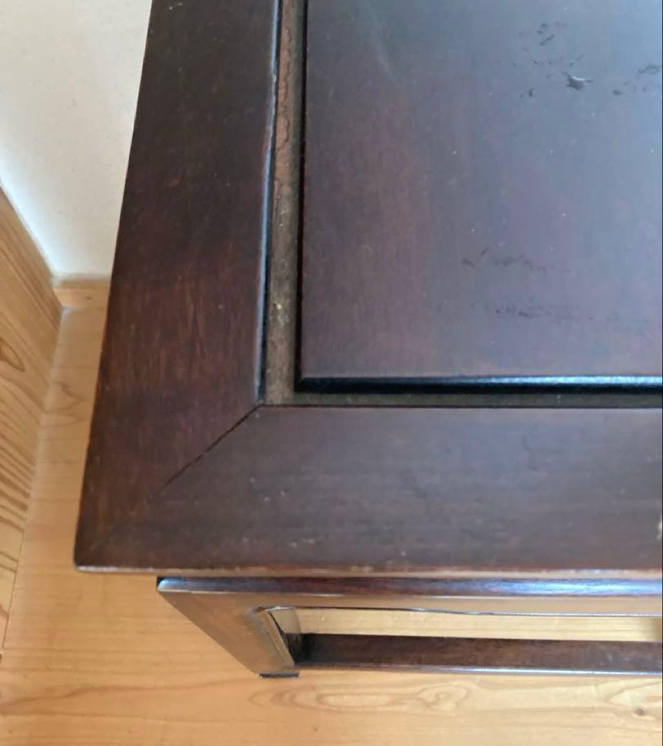 【本格派】盆栽台 花台 飾り台 高卓 アンティーク 実家整理品