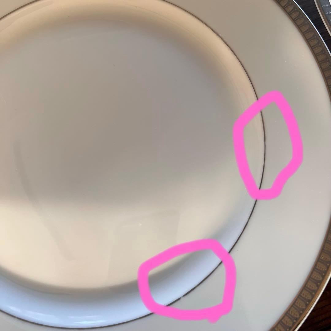 クリストフル　マルメゾン ポーセリンプラチナプレートセット 4枚