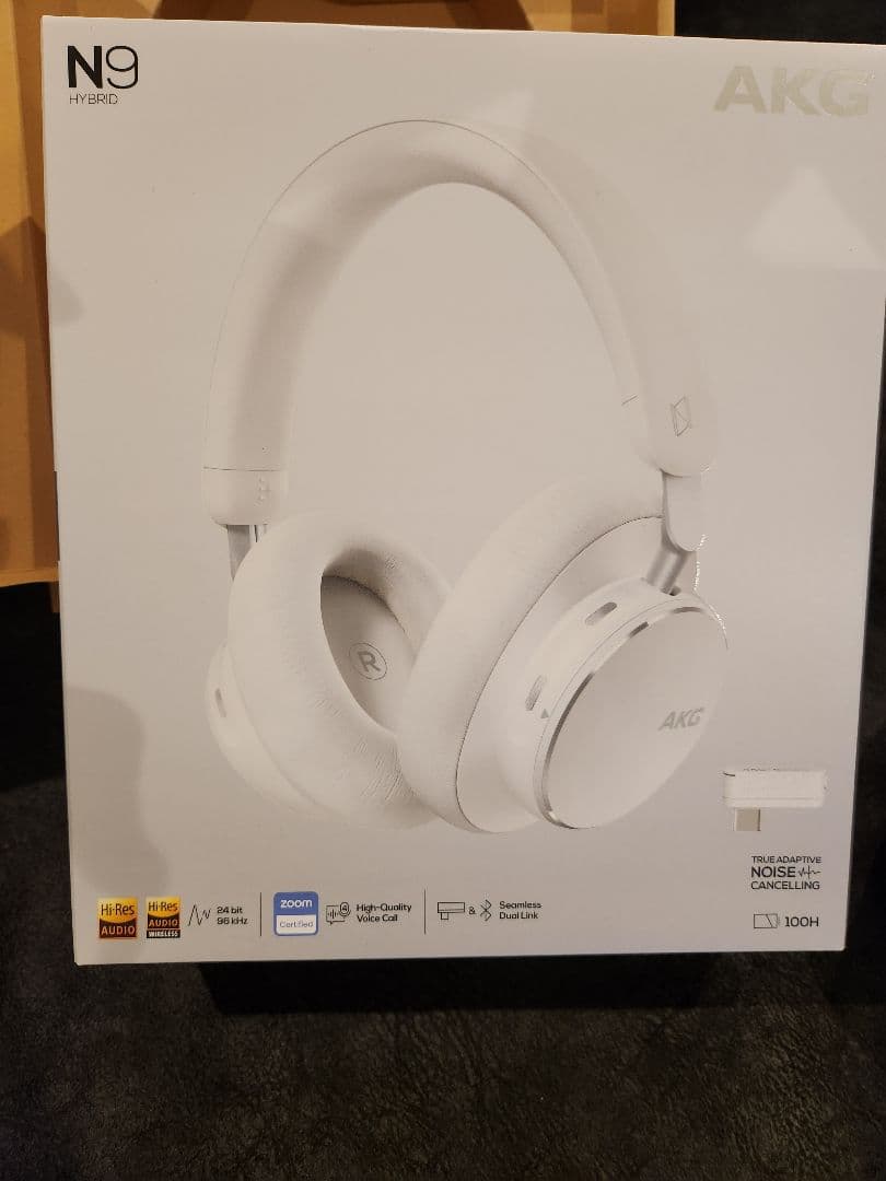 AKG N9 ワイヤレスヘッドホン ホワイト