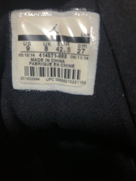 シューズ JORDAN13 Retro BLACK  Gym RED