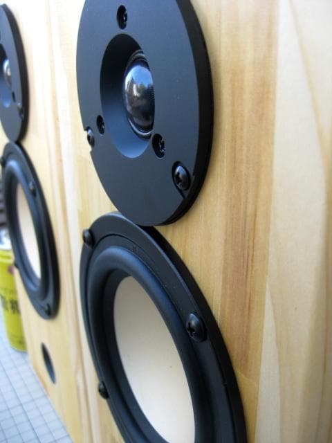 ２ウェイスピーカー　自作　ペア
