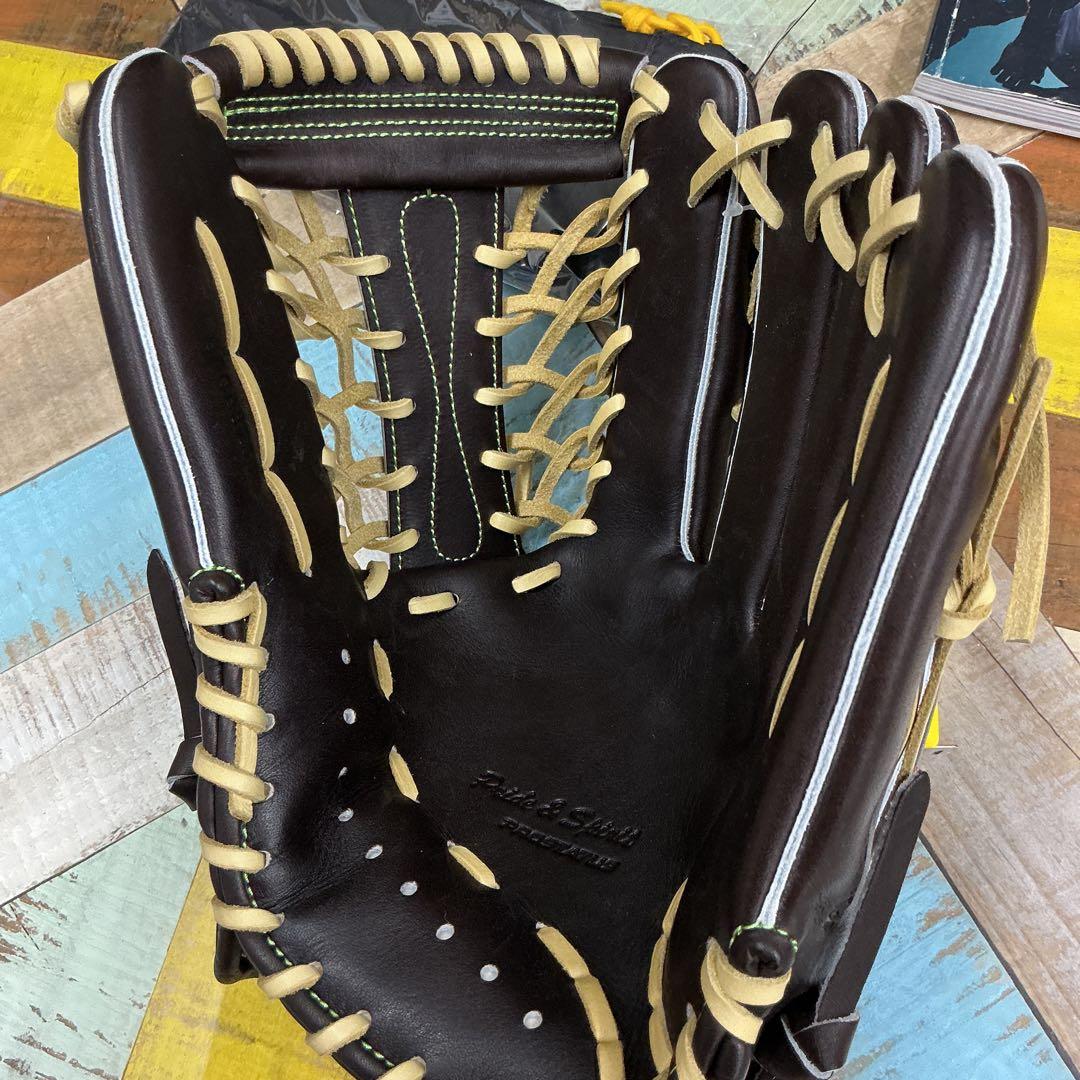 ゼットプロステイタス軟式野球グローブ　ウエルダーラベル　湯もみ型付けサービス