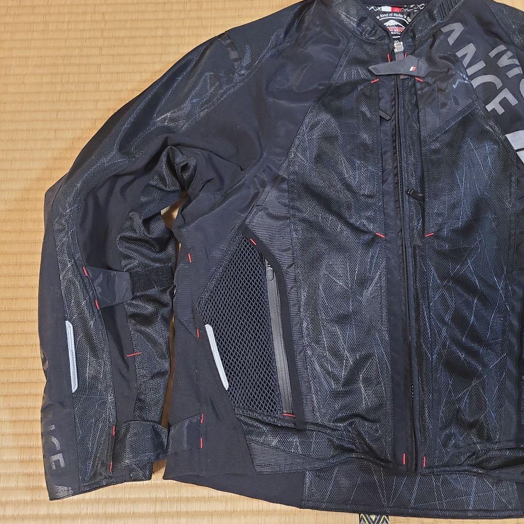 クシタニ エアーコンテンドジャケットメッシュパネル付き 黒