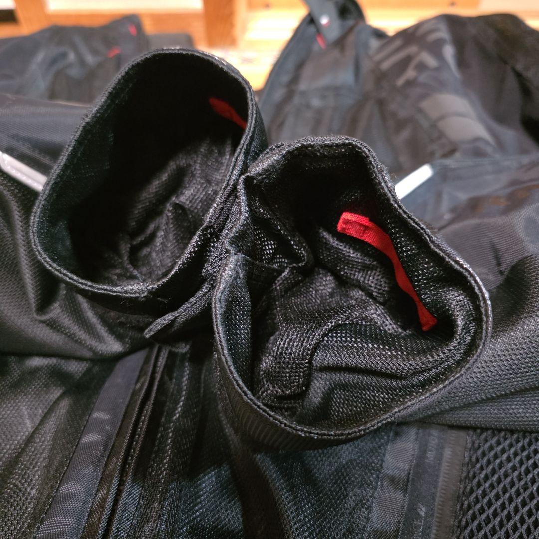 クシタニ エアーコンテンドジャケットメッシュパネル付き 黒