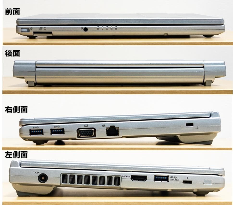 レッツノート 1145G7/8GB/SSD256GB/Office/軽量/67