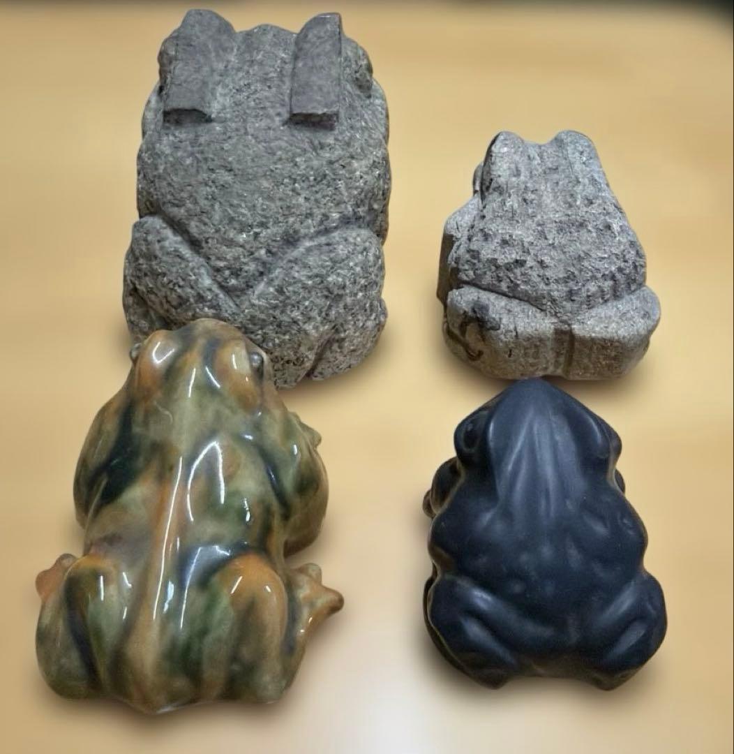 カエル 蛙 frog 置物 縁起物 インテリア 30点 レア 希少 まとめ売り