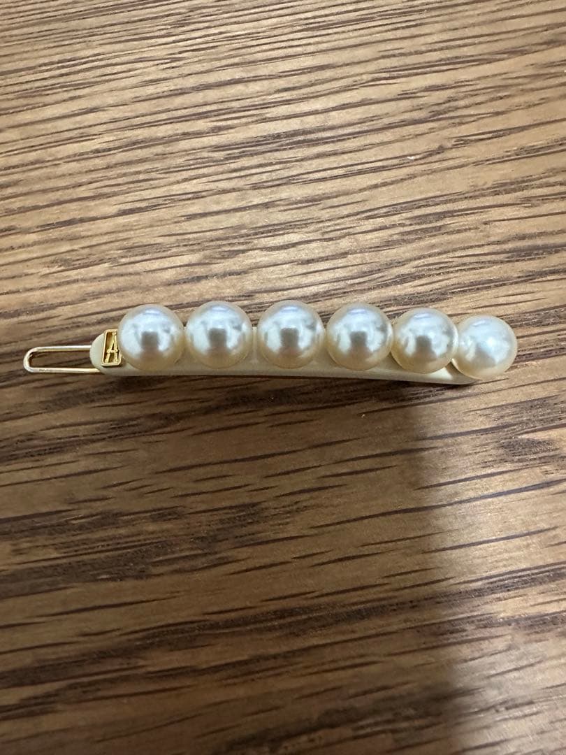 ALEXANDRE DE PARIS パール ヘアピン